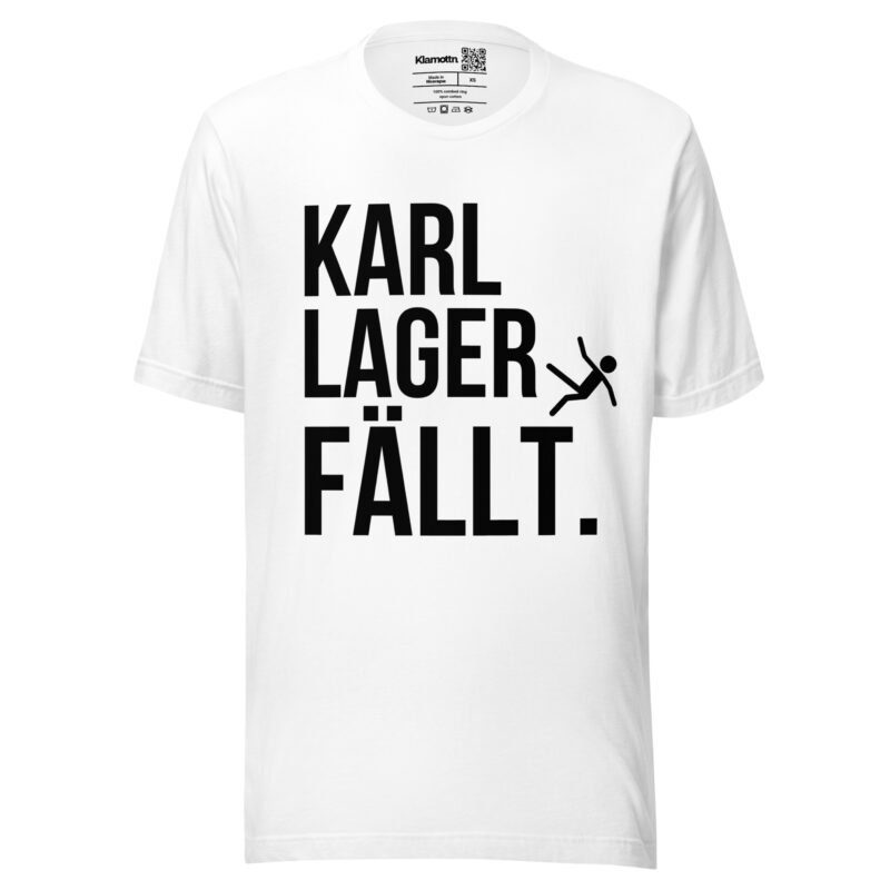 Karl Lager fällt Unisex-T-Shirt – T-Shirts – klamottn.de