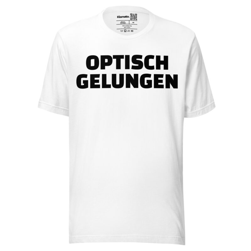 Optisch gelungen Unisex-T-Shirt – T-Shirts – klamottn.de