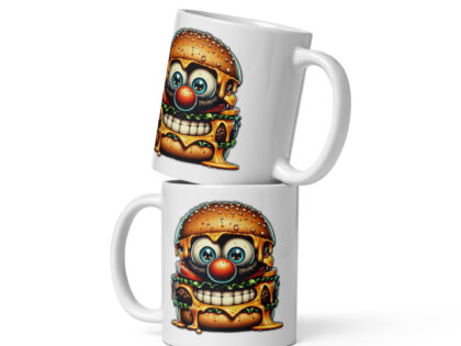 Cheeseburger Clown Tasse – Home & Living – klamottn.de Cheeseburger Clown Tasse – Home & Living – klamottn.de
