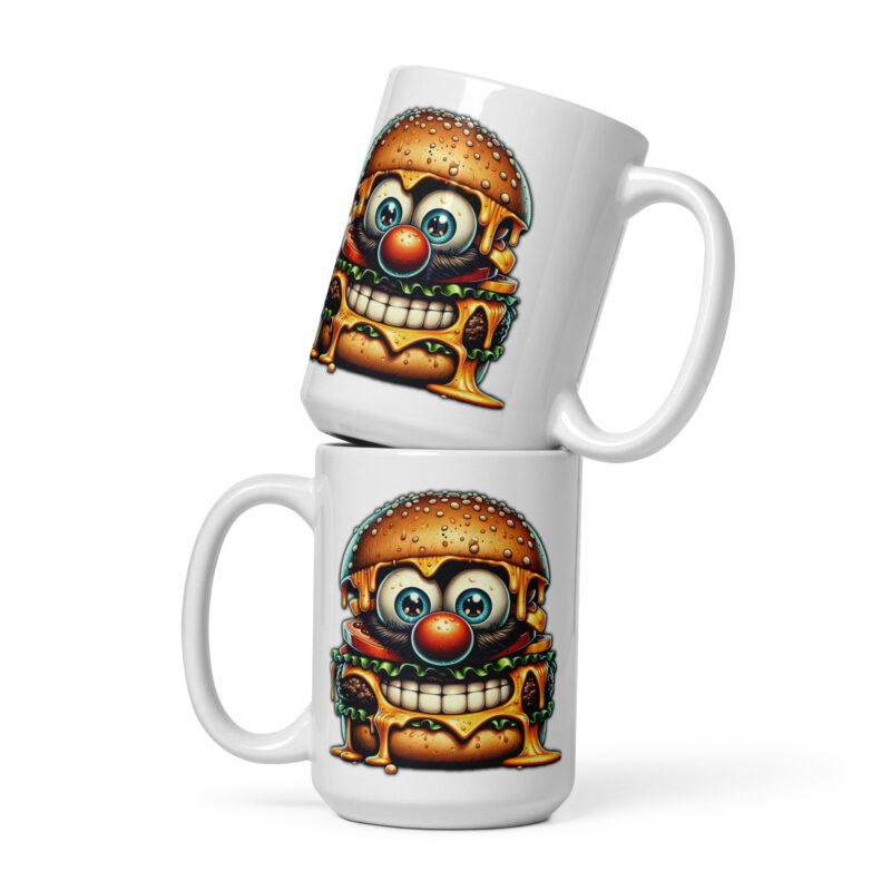 Cheeseburger Clown Tasse – Home & Living – klamottn.de