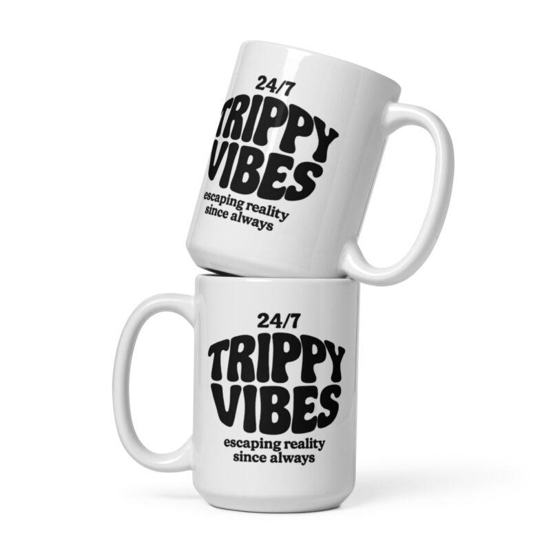 Trippy Vibes – Escaping reality since always Tasse – Home & Living – klamottn.de