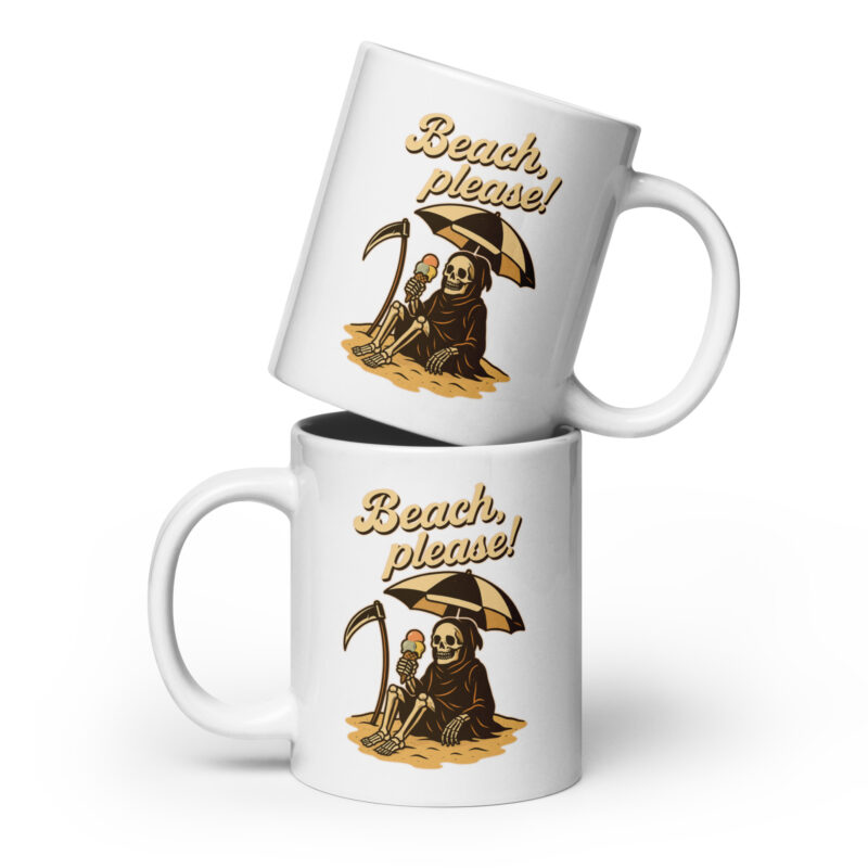 Beach, please! Tasse