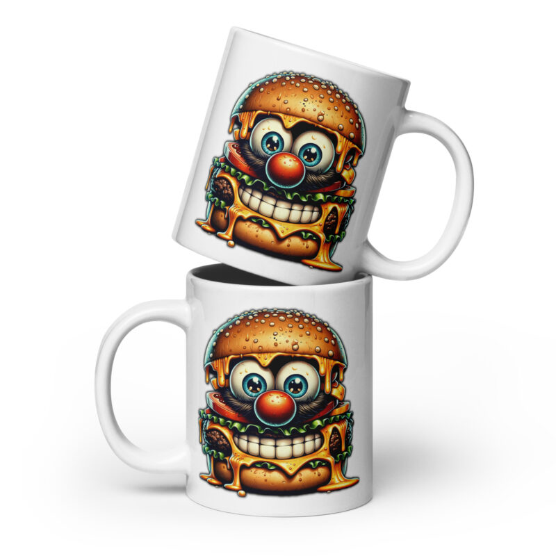 Cheeseburger Clown Tasse – Home & Living – klamottn.de