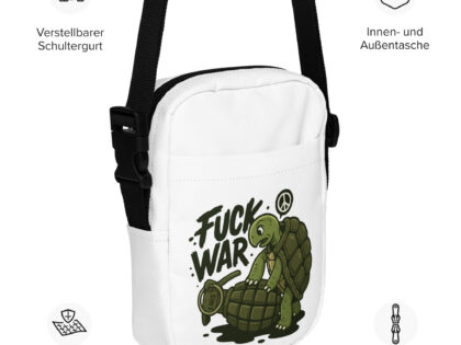 Fuck War Umhängetasche – Accessoires – klamottn.de Fuck War Umhängetasche – Accessoires – klamottn.de