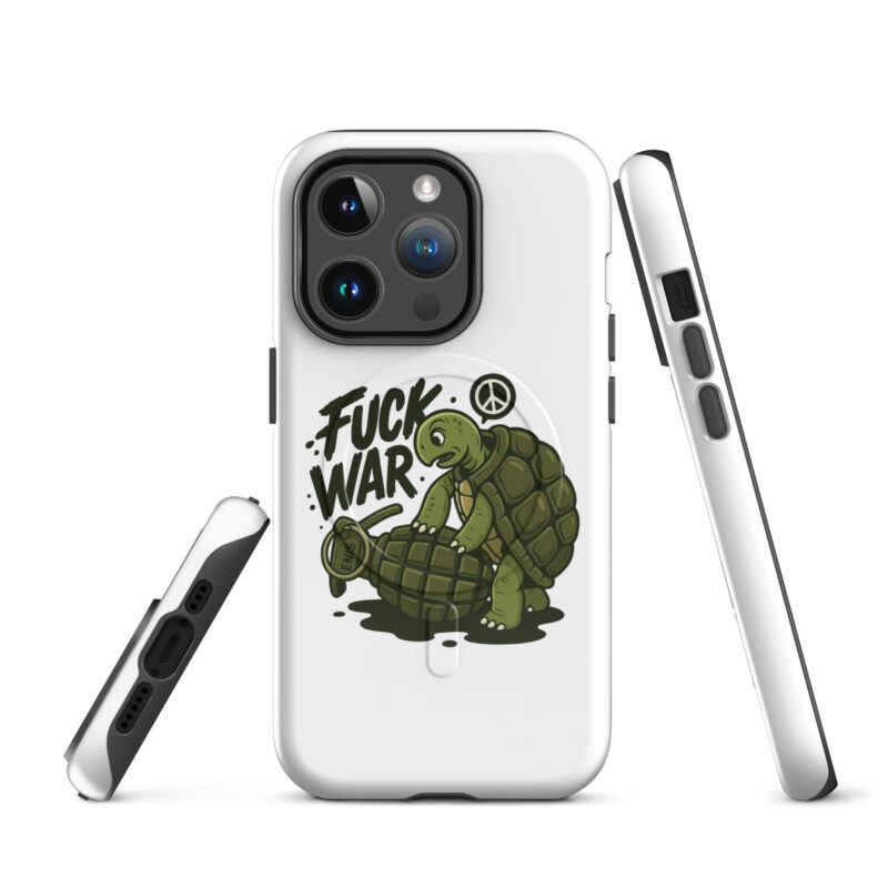 Fuck War Hardcase iPhone®-Hülle mit MagSafe® – Accessoires – klamottn.de