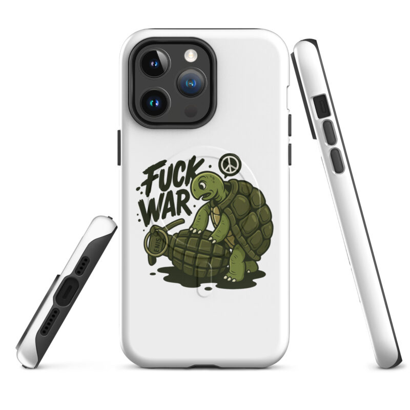 Fuck War Hardcase iPhone®-Hülle mit MagSafe® – Accessoires – klamottn.de