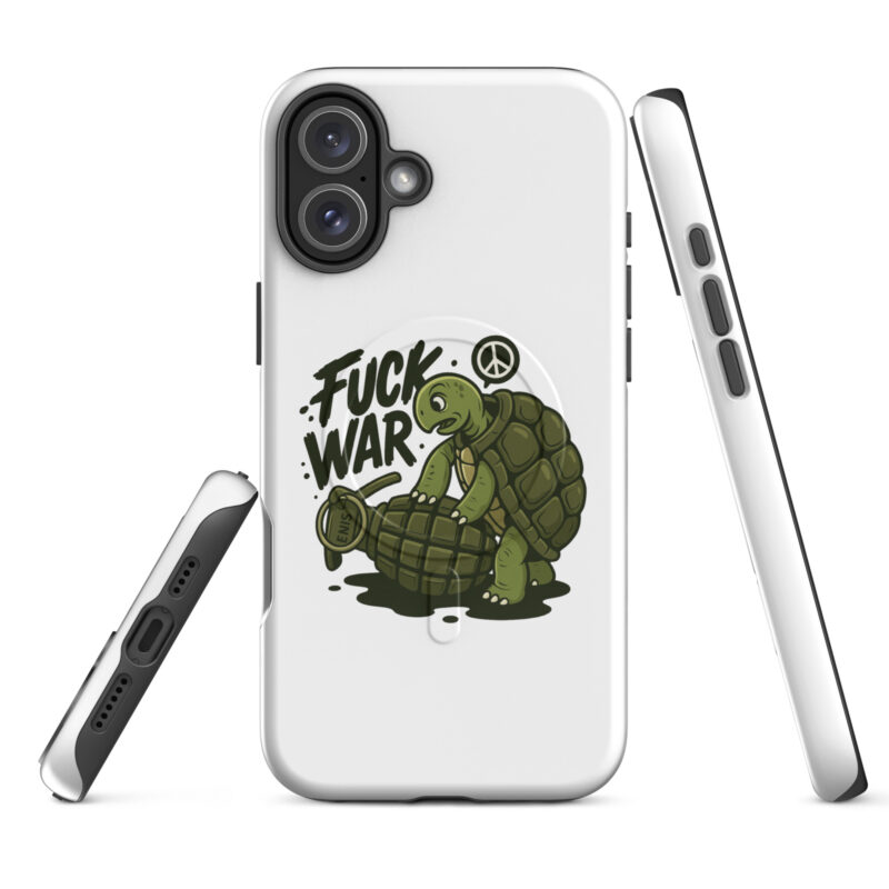 Fuck War Hardcase iPhone®-Hülle mit MagSafe® – Accessoires – klamottn.de
