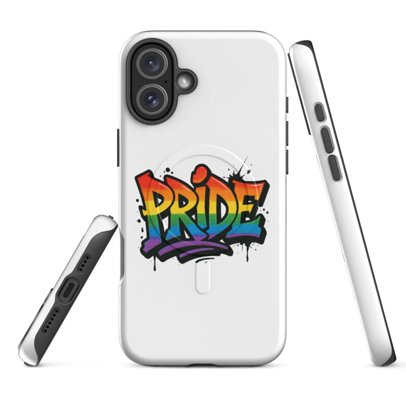Pride Graffiti Style Hardcase iPhone®-Hülle mit MagSafe® – Accessoires – klamottn.de