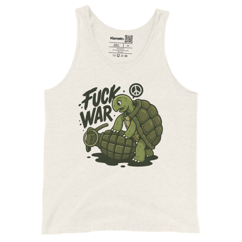 Fuck War Unisex-Tank-Top – Tank Tops – klamottn.de