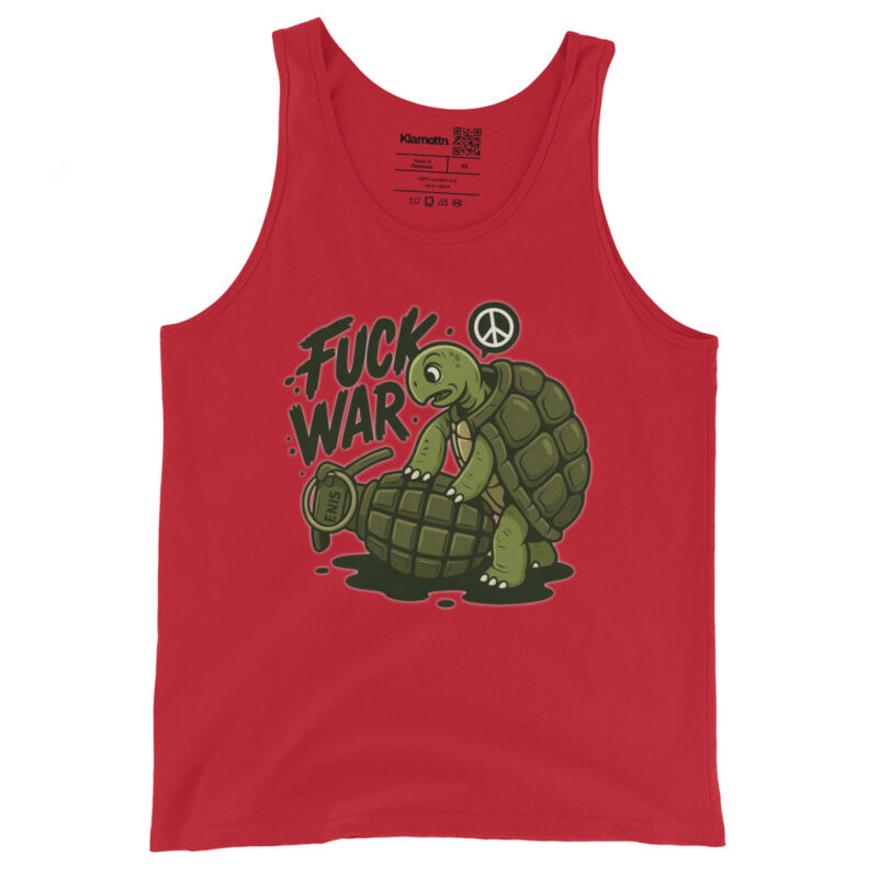 Fuck War Unisex-Tank-Top – Tank Tops – klamottn.de