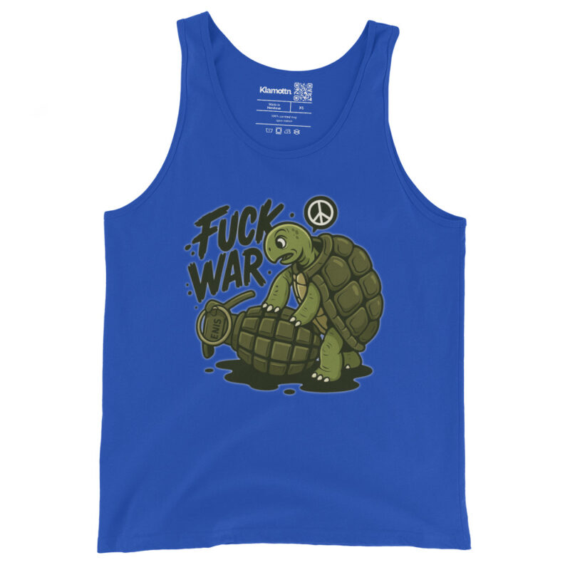 Fuck War Unisex-Tank-Top – Tank Tops – klamottn.de