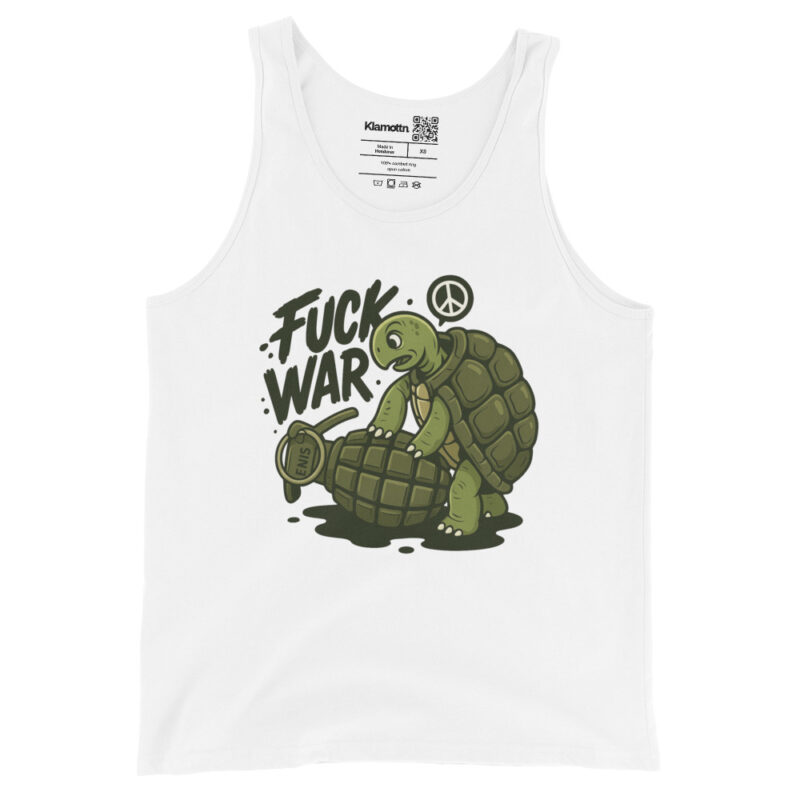 Fuck War Unisex-Tank-Top – Tank Tops – klamottn.de