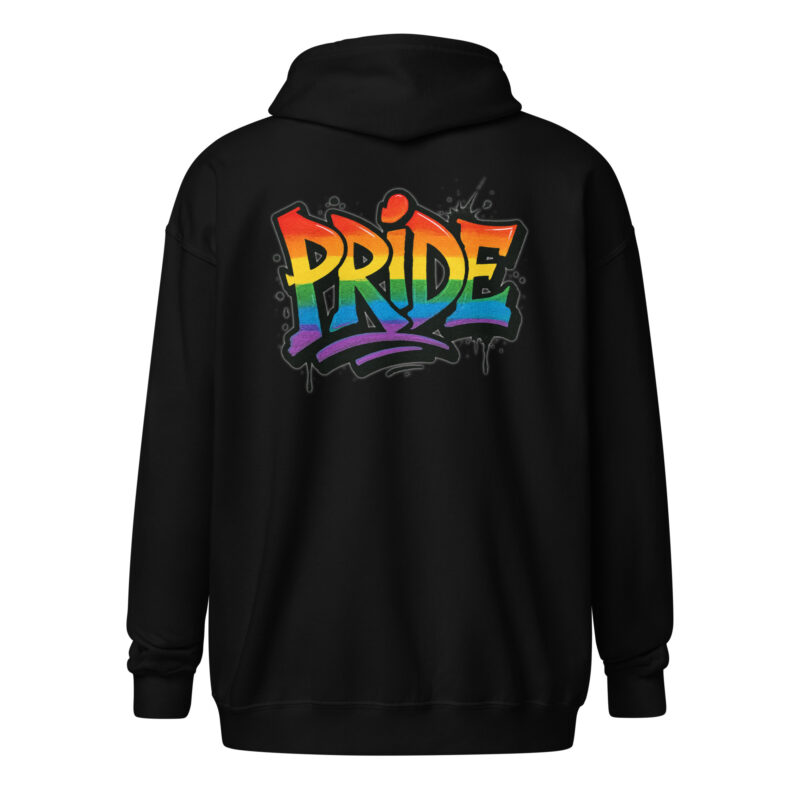 Pride Graffiti Style Unisex Heavy-Blend Zip Hoodie – Jacken – klamottn.de
