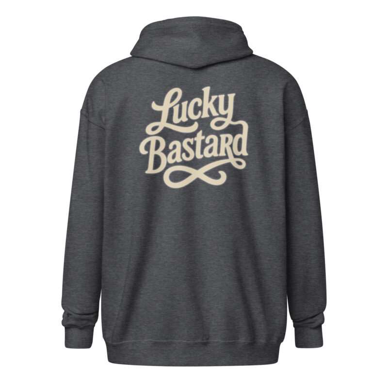 Lucky Bastard Unisex Heavy-Blend Zip Hoodie – Jacken – klamottn.de