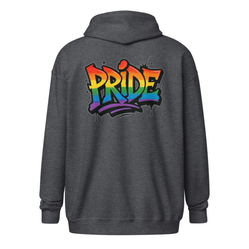 Pride Graffiti Style Unisex Heavy-Blend Zip Hoodie – Jacken – klamottn.de