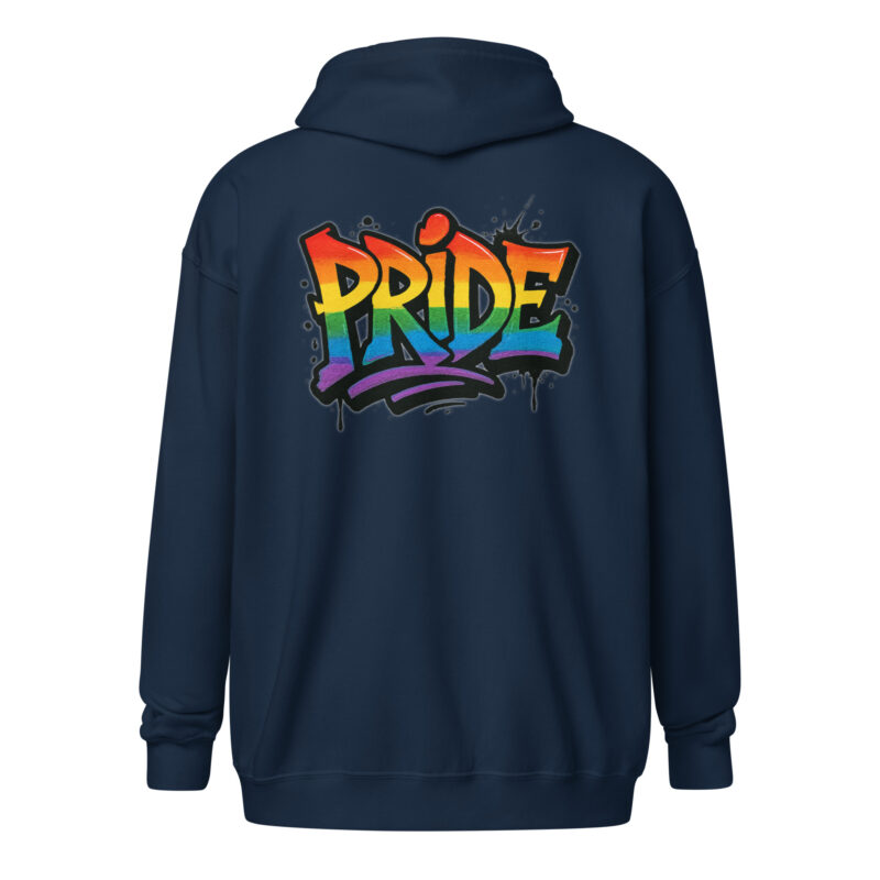 Pride Graffiti Style Unisex Heavy-Blend Zip Hoodie – Jacken – klamottn.de