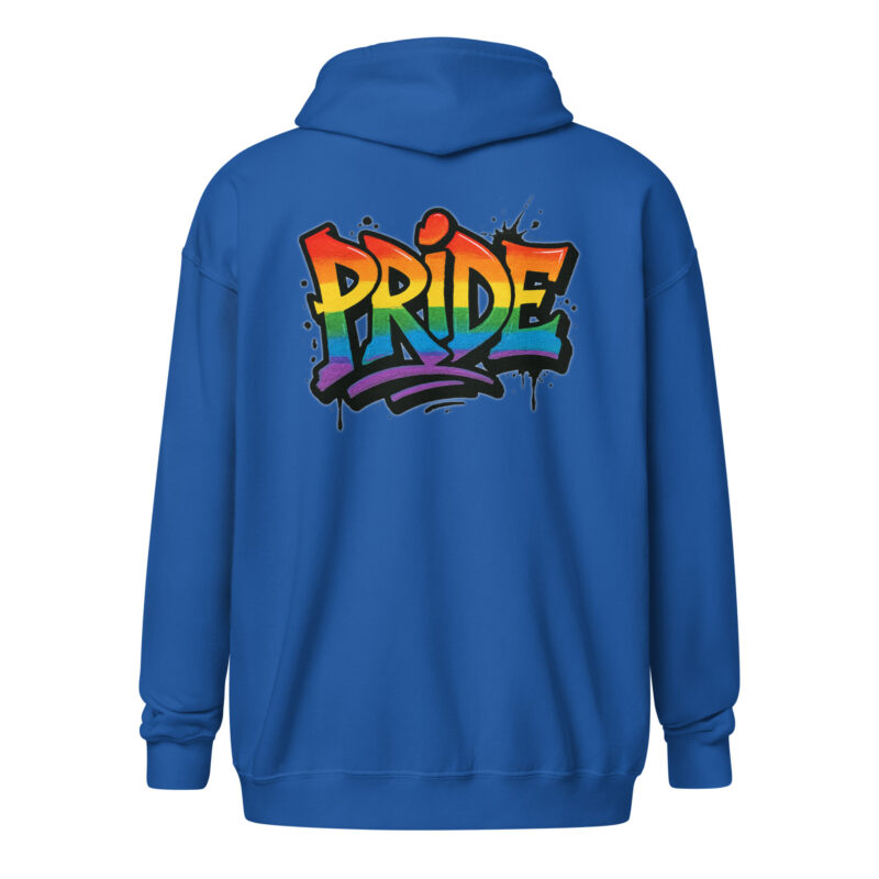 Pride Graffiti Style Unisex Heavy-Blend Zip Hoodie – Jacken – klamottn.de