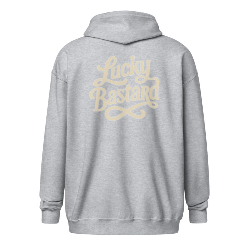 Lucky Bastard Unisex Heavy-Blend Zip Hoodie – Jacken – klamottn.de