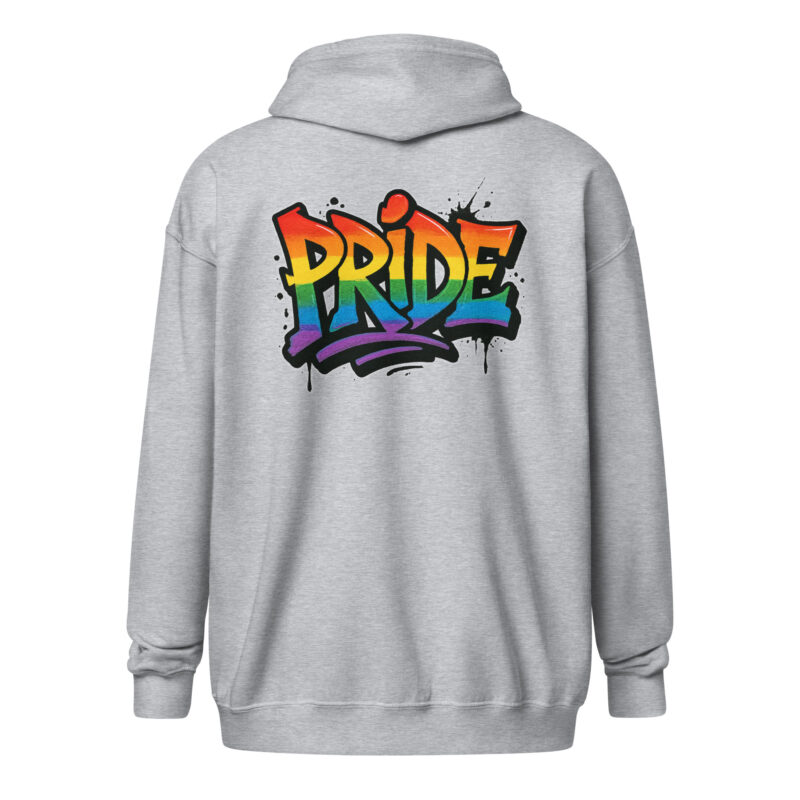 Pride Graffiti Style Unisex Heavy-Blend Zip Hoodie – Jacken – klamottn.de
