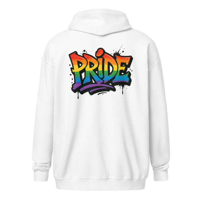 Pride Graffiti Style Unisex Heavy-Blend Zip Hoodie – Jacken – klamottn.de