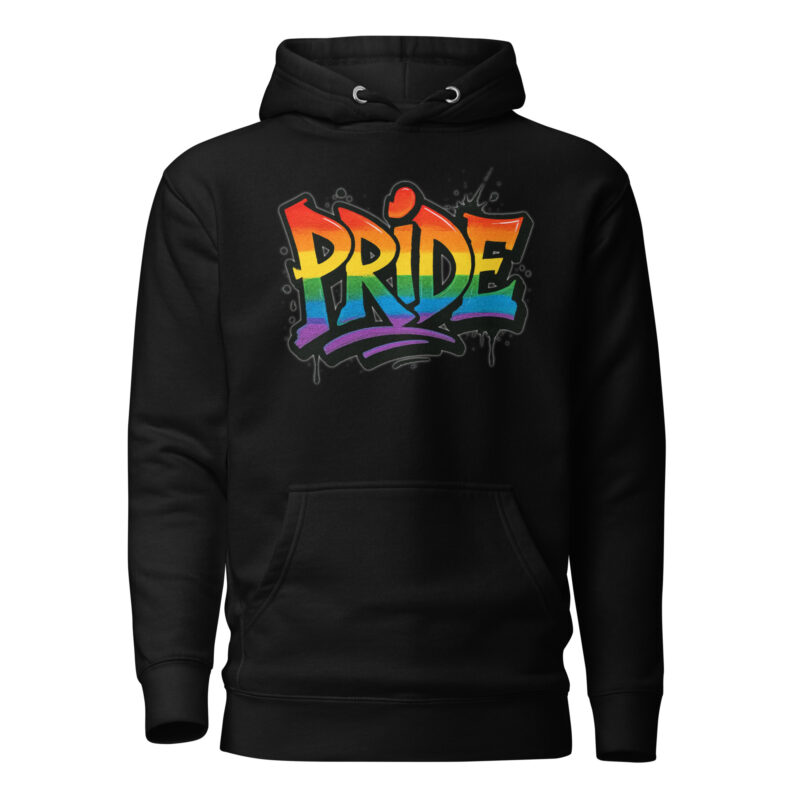 Pride Graffiti Style Unisex-Kapuzenpullover – Hoodies – klamottn.de