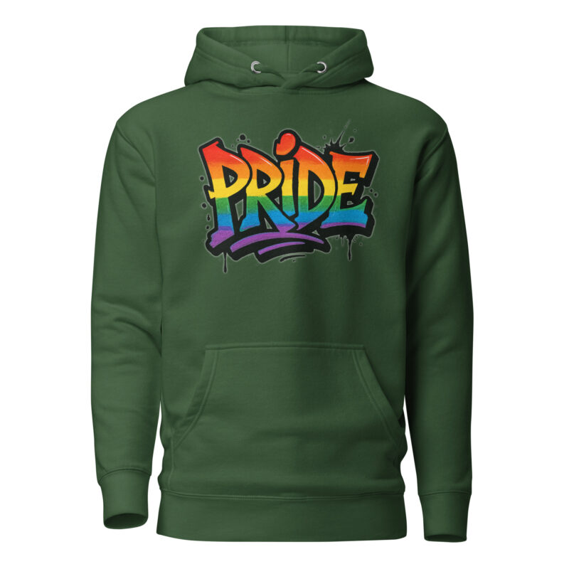 Pride Graffiti Style Unisex-Kapuzenpullover – Hoodies – klamottn.de