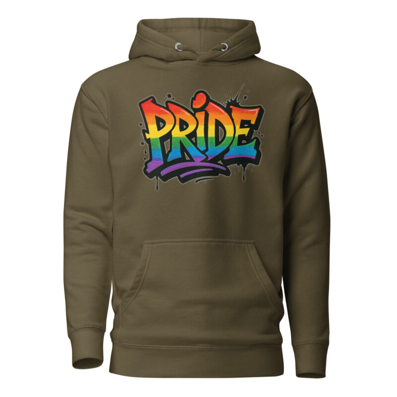Pride Graffiti Style Unisex-Kapuzenpullover – Hoodies – klamottn.de