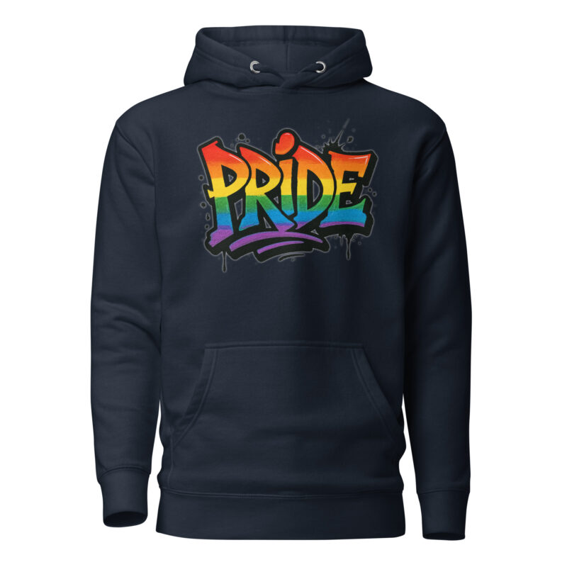 Pride Graffiti Style Unisex-Kapuzenpullover – Hoodies – klamottn.de