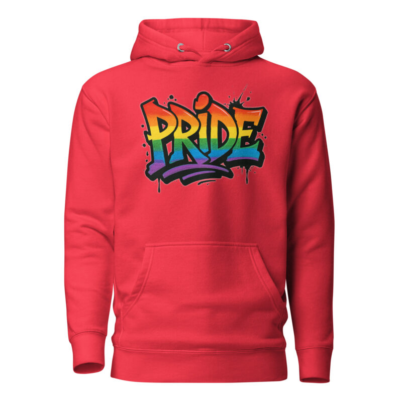 Pride Graffiti Style Unisex-Kapuzenpullover – Hoodies – klamottn.de