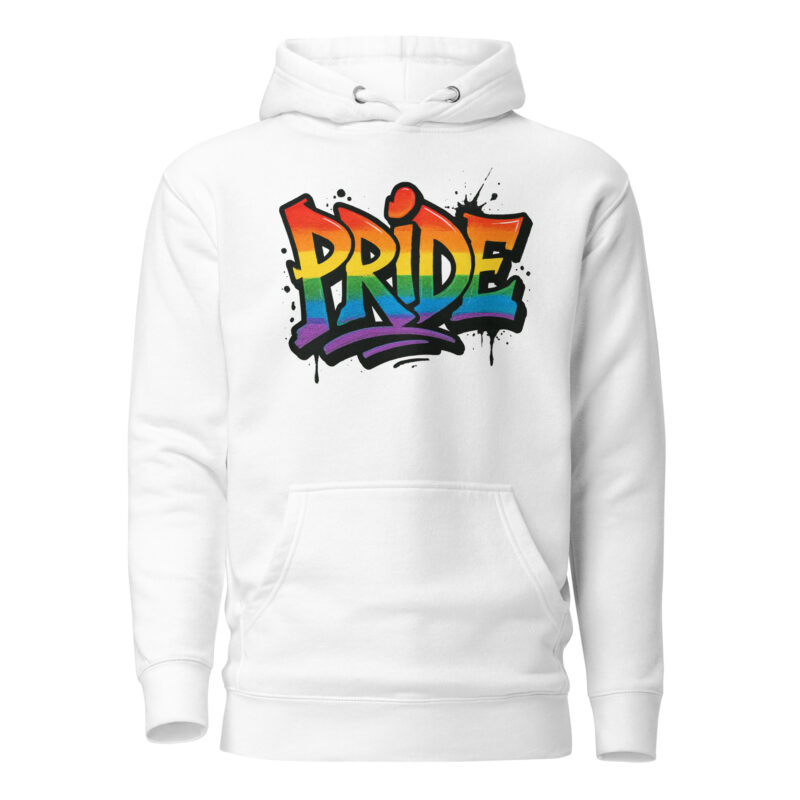 Pride Graffiti Style Unisex-Kapuzenpullover – Hoodies – klamottn.de