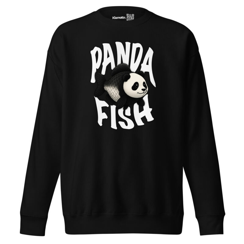 Panda Fish Unisex-Premium-Pullover – Sweatshirts – klamottn.de