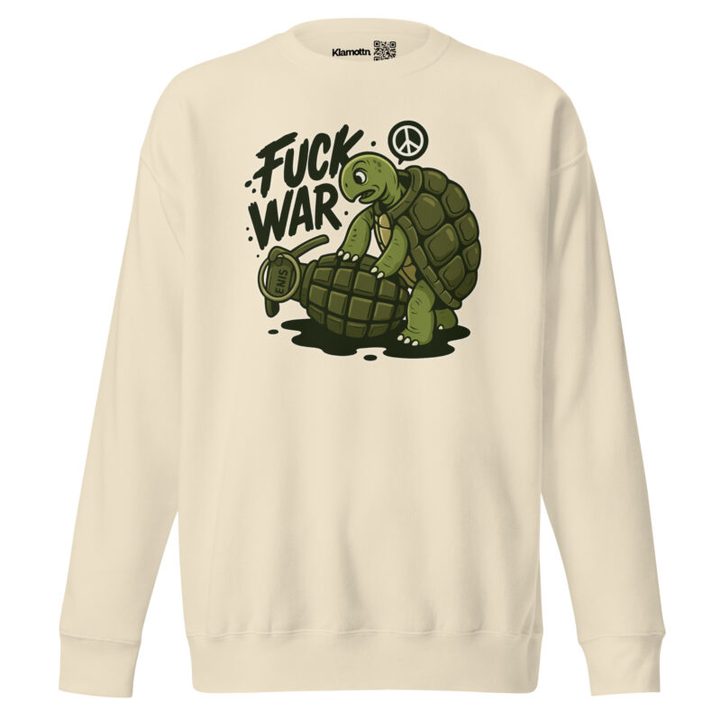Fuck War Unisex-Premium-Pullover – Sweatshirts – klamottn.de