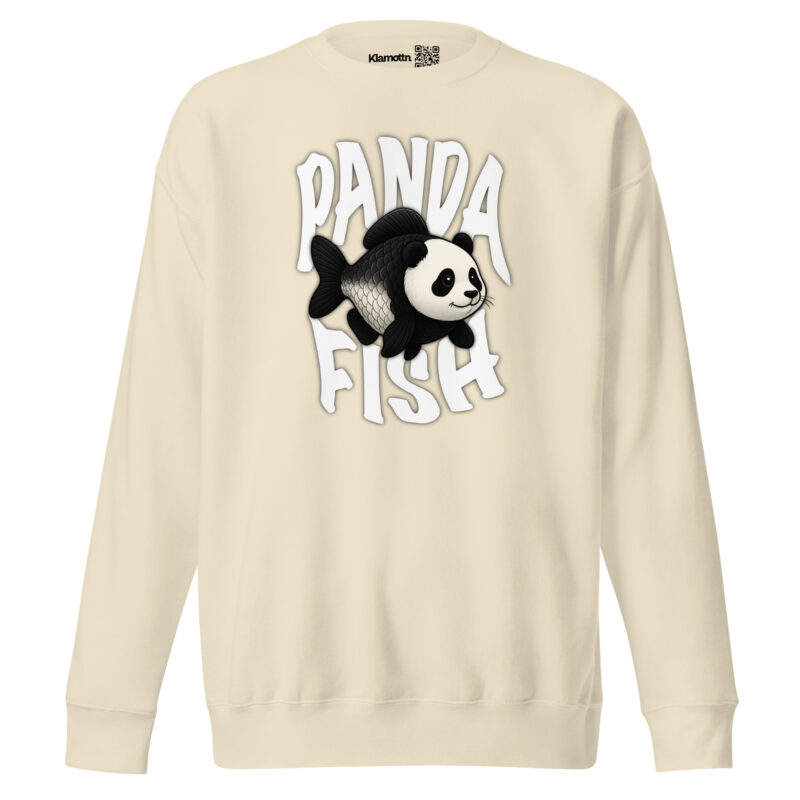 Panda Fish Unisex-Premium-Pullover – Sweatshirts – klamottn.de