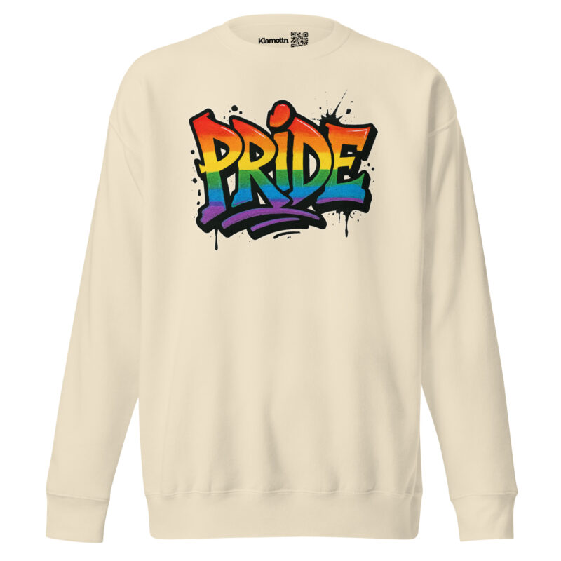 Pride Graffiti Style Unisex-Premium-Pullover – Sweatshirts – klamottn.de