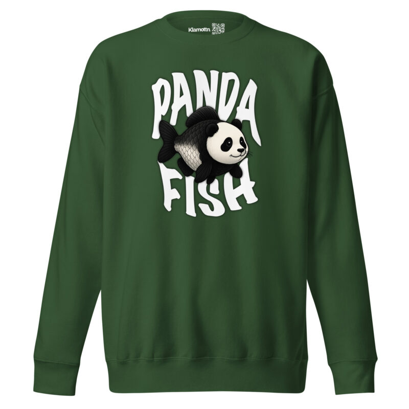 Panda Fish Unisex-Premium-Pullover – Sweatshirts – klamottn.de