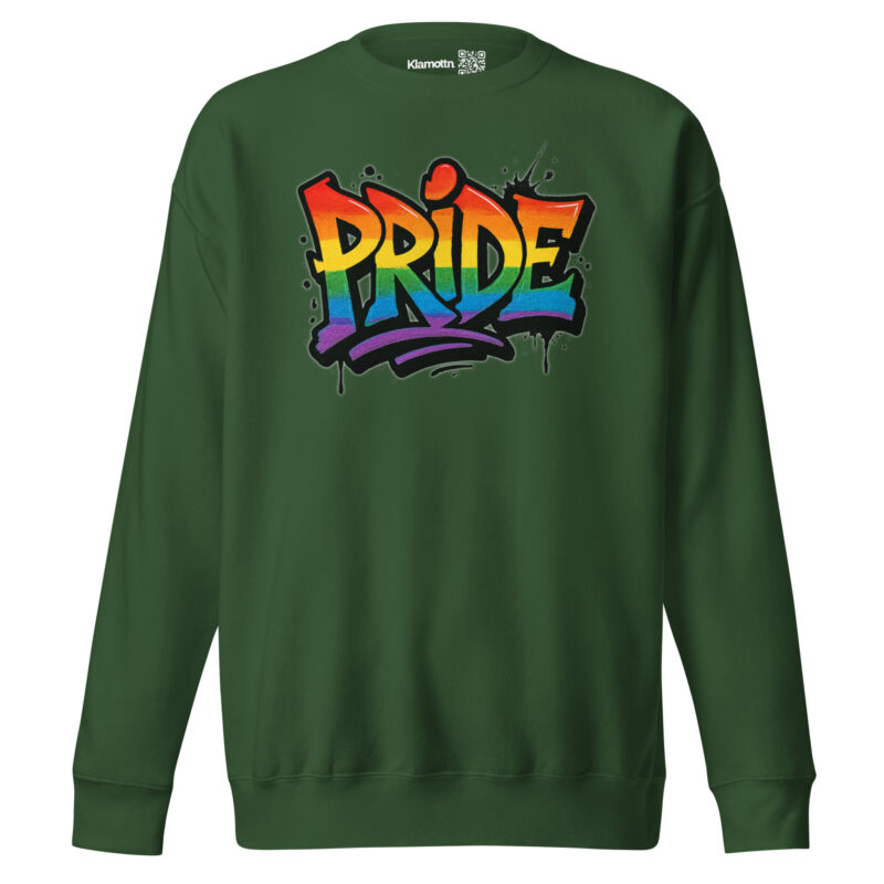 Pride Graffiti Style Unisex-Premium-Pullover – Sweatshirts – klamottn.de