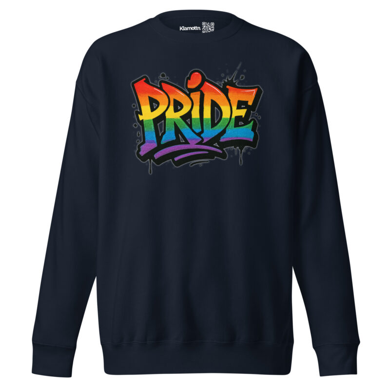 Pride Graffiti Style Unisex-Premium-Pullover – Sweatshirts – klamottn.de