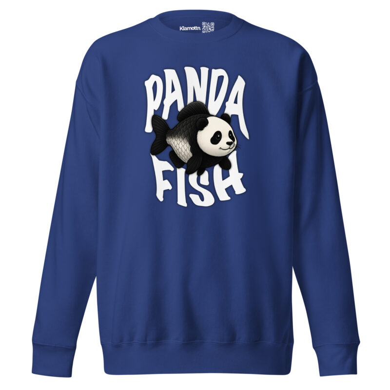 Panda Fish Unisex-Premium-Pullover – Sweatshirts – klamottn.de