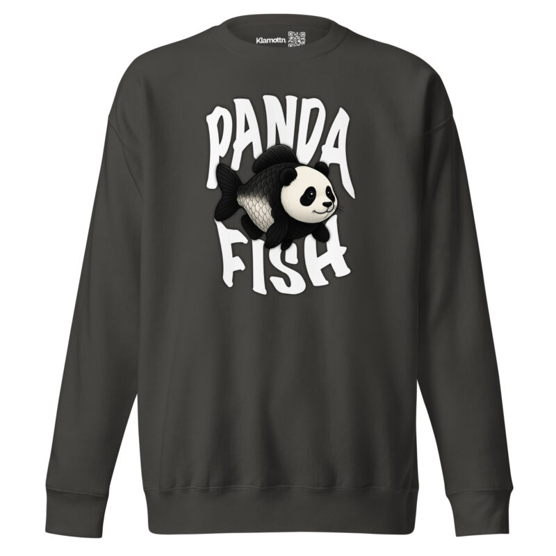 Panda Fish Unisex-Premium-Pullover – Sweatshirts – klamottn.de