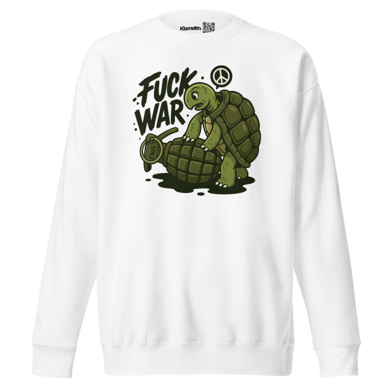 Fuck War Unisex-Premium-Pullover – Sweatshirts – klamottn.de