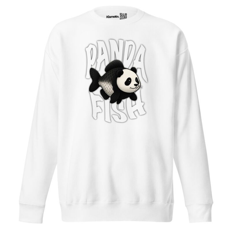 Panda Fish Unisex-Premium-Pullover – Sweatshirts – klamottn.de