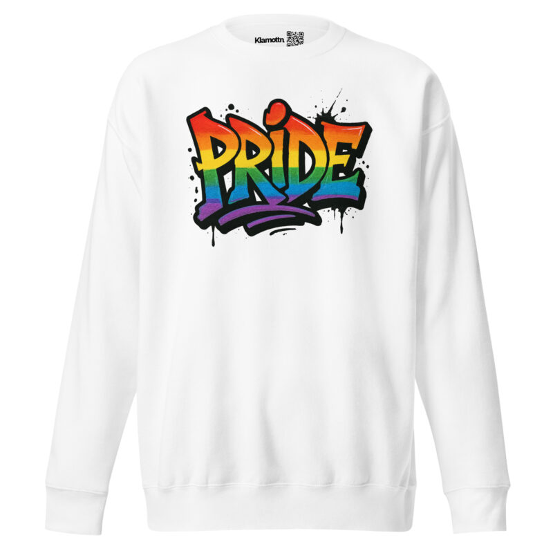 Pride Graffiti Style Unisex-Premium-Pullover – Sweatshirts – klamottn.de