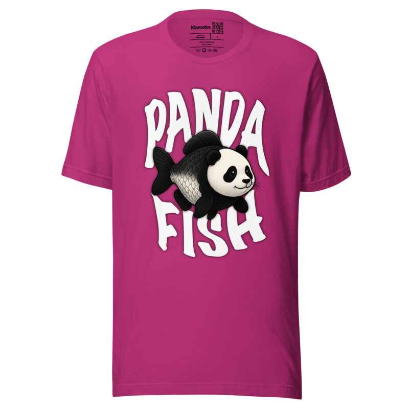 Panda Fish Unisex-T-Shirt – T-Shirts – klamottn.de