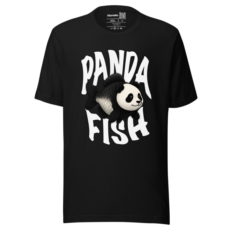 Panda Fish Unisex-T-Shirt – T-Shirts – klamottn.de