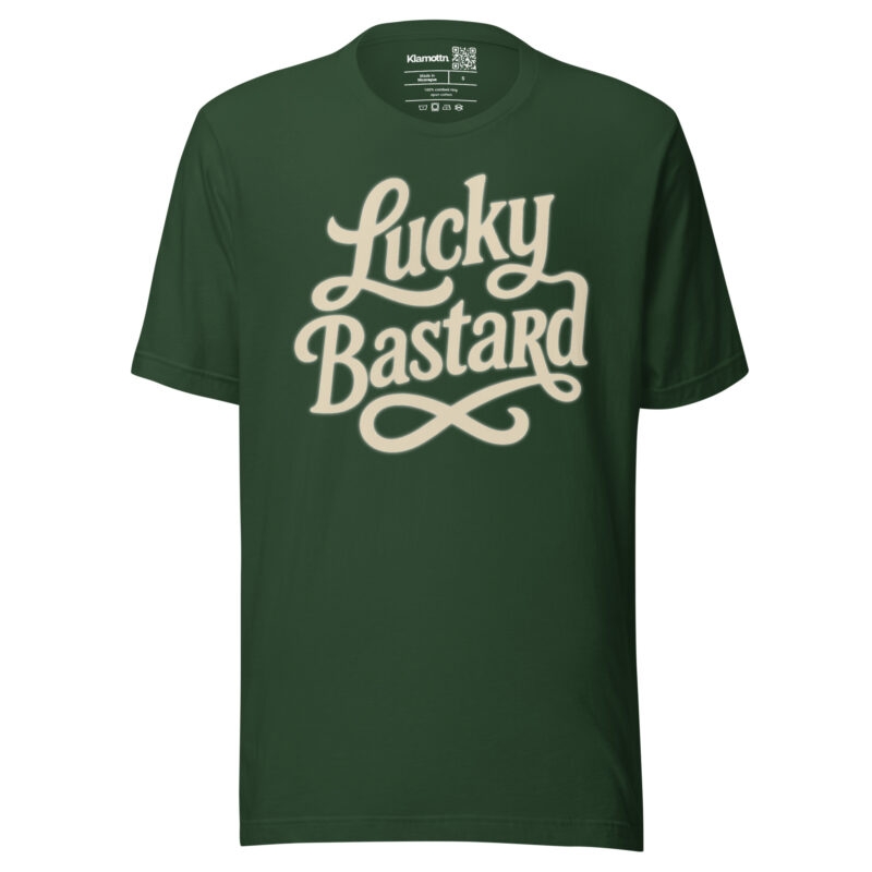 Lucky Bastard Unisex-T-Shirt – T-Shirts – klamottn.de