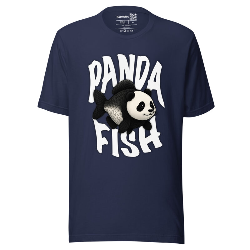 Panda Fish Unisex-T-Shirt – T-Shirts – klamottn.de