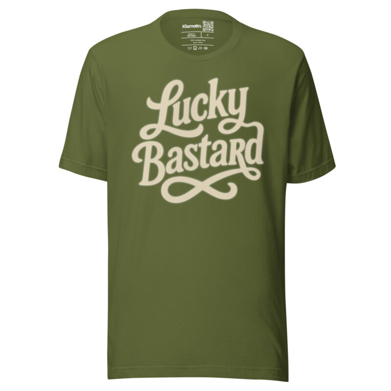 Lucky Bastard Unisex-T-Shirt – T-Shirts – klamottn.de
