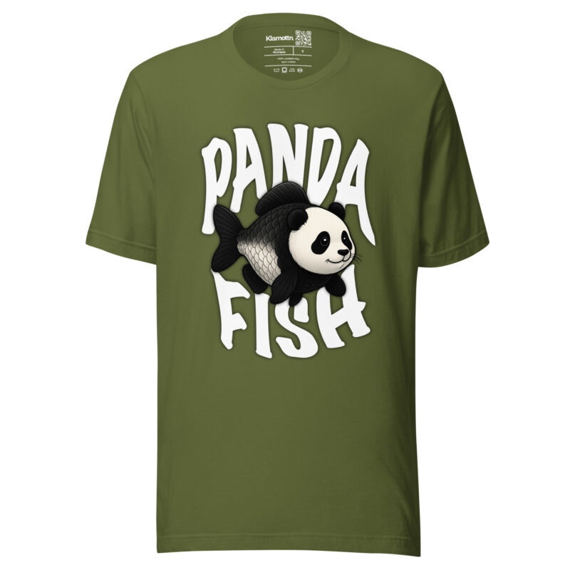 Panda Fish Unisex-T-Shirt – T-Shirts – klamottn.de