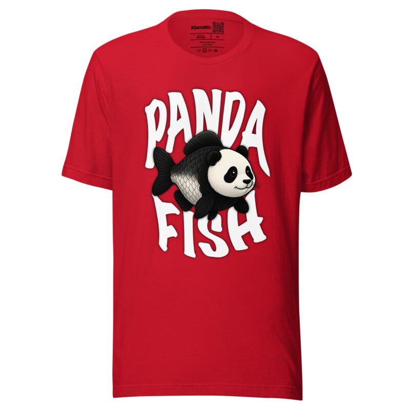 Panda Fish Unisex-T-Shirt – T-Shirts – klamottn.de