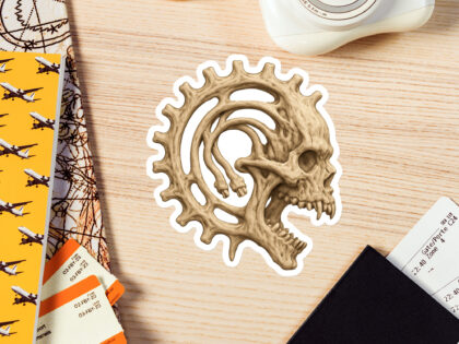 Mechanic Skull Magnet – Accessoires – klamottn.de Mechanic Skull Magnet – Accessoires – klamottn.de